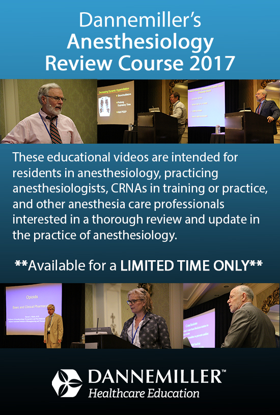 Emerging & Controversial Topics in Anesthesia